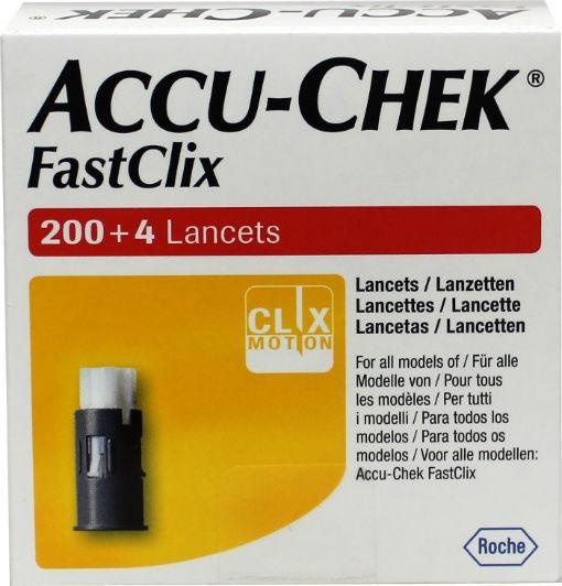 Accu Chek Accu Chek Fastclix Lanzette (204 Stück)