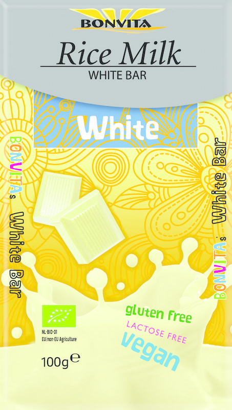 Bonvita Bonvita Reismilchschokolade weiß bio (100 gr)