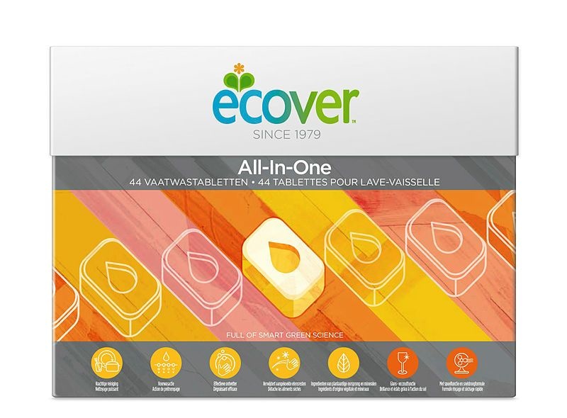 Ecover Spülmaschinentabletten alle in 1 44 Tabletten