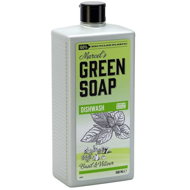 Marcel's GR Soap Basilikum Geschirrspülmittel & Gras 500 Ml