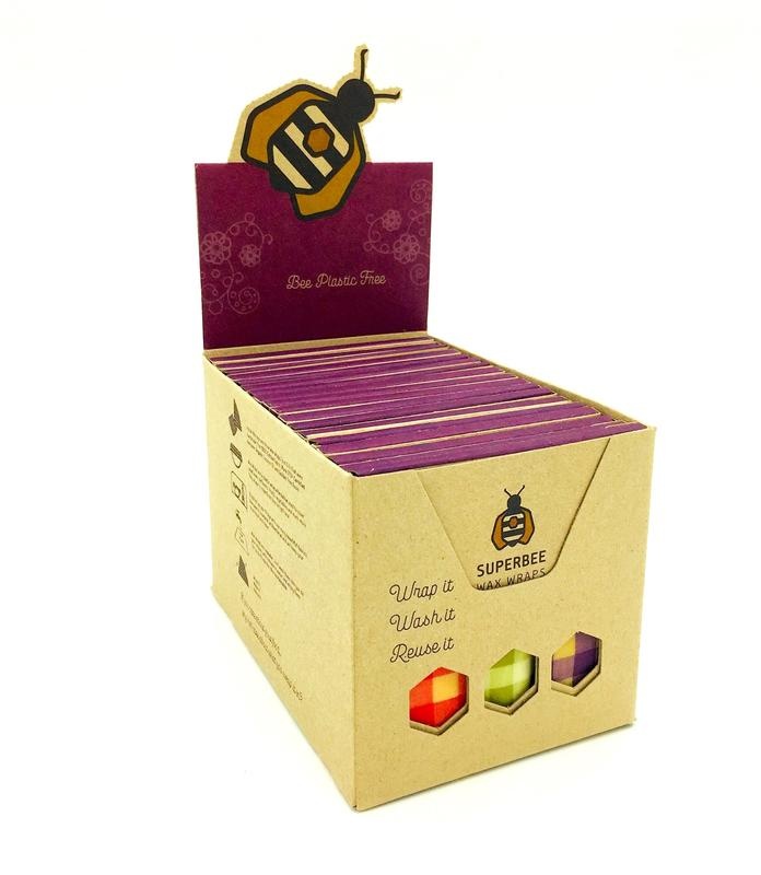 Superbee Superbee Beeswraps dreifach Kleinverpackung (20 Stück)