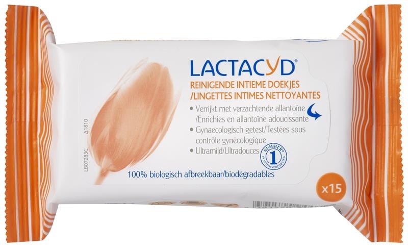 Lactacyd Pflegetücher (15 Stück)