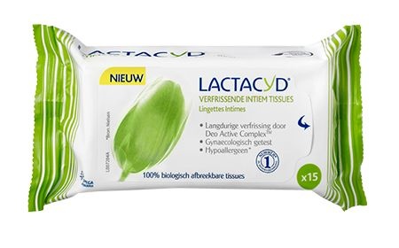 Lactacyd Erfrischende Tücher (15 Stück)