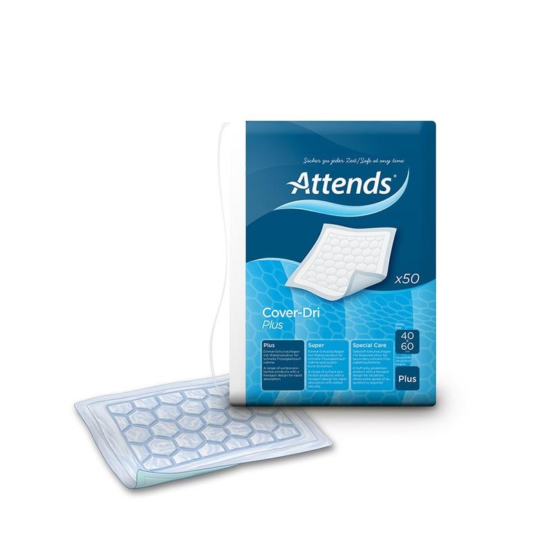 Attends Abdeckung dri+ 40 x 60 (50 Stück)