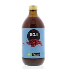 Hanoju Goji Premium 100% Saft Glasflasche Bio (500 ml)