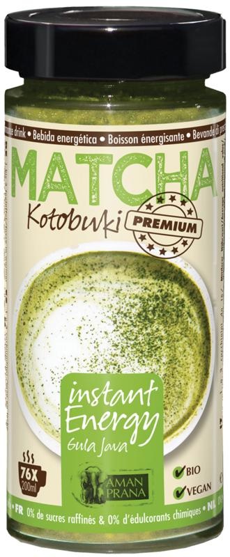 Amanprana Amanprana Matcha Kotobuki Premium Bio (230 gr)