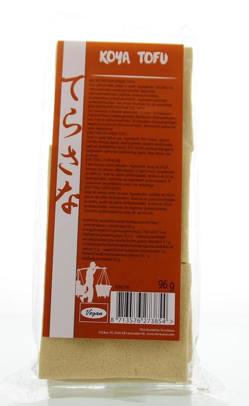 Terrasana Koya-Tofu gefriergetrocknet (96 gr)