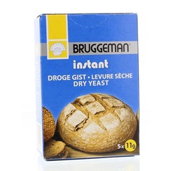 Bruggeman Instanthefe (5 x 11 Gramm) (55 Gramm)