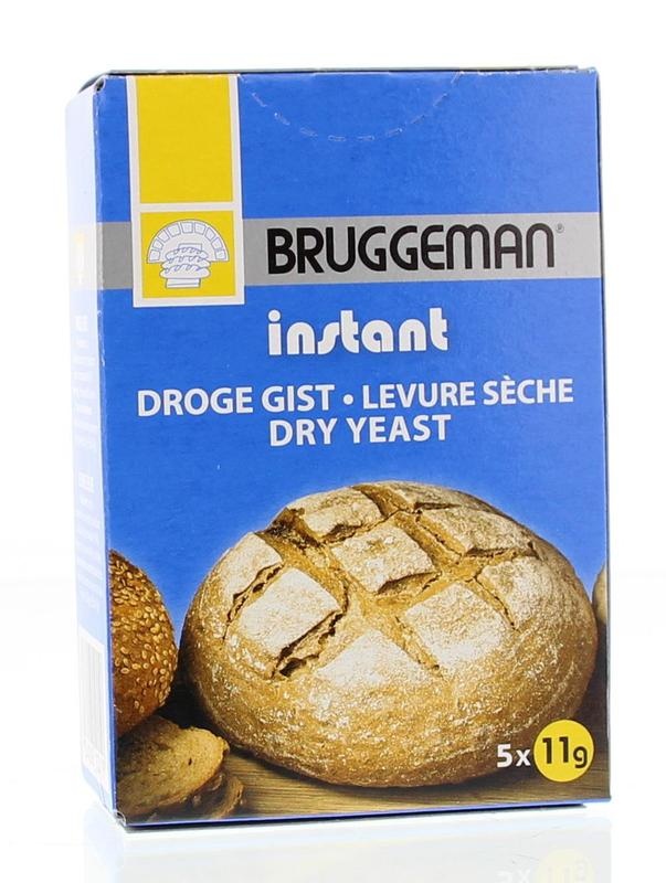 Bruggeman Bruggeman Instanthefe (5 x 11 Gramm) (55 Gramm)