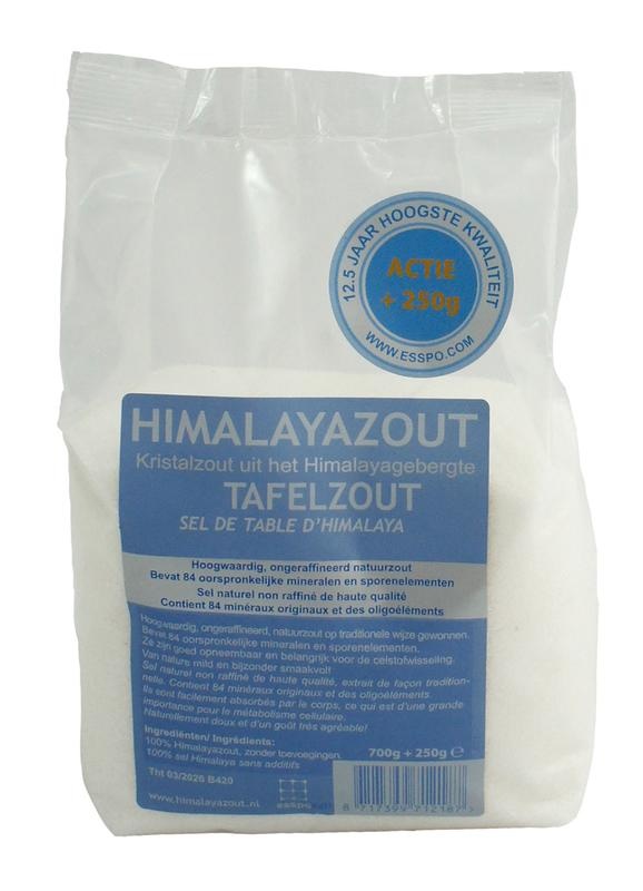 Esspo Himalaya-Salz Speisesalz weiß fein Nachfüllung (950 gr)