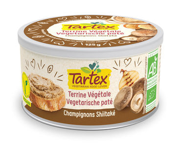 Tartex Pilzpastete bio (125 gr)