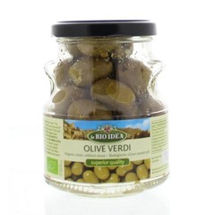 Bioidea Oliven grün entkernt (165 gr)