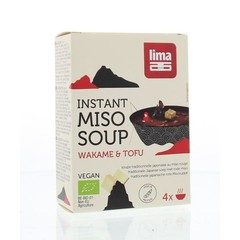 Lima Instant-Misosuppe Wakame Tofu Bio (40 gr)