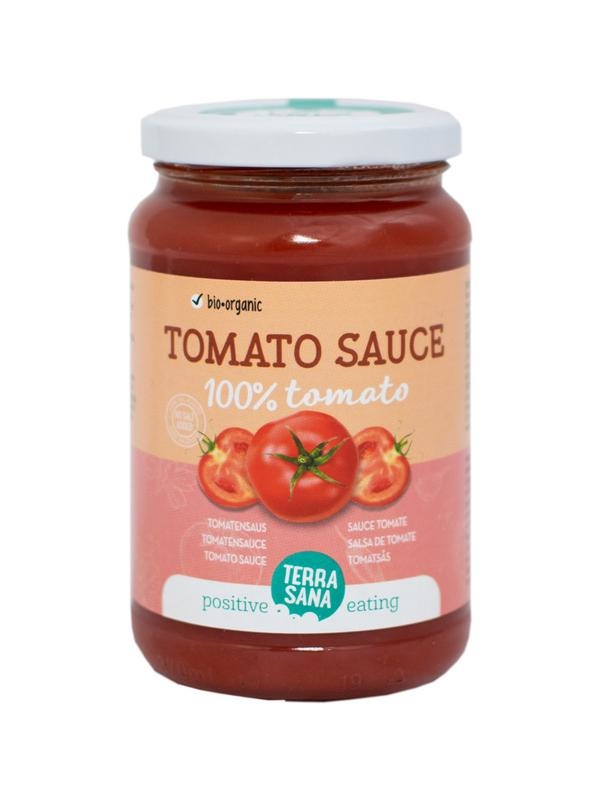 Terrasana Terrasana Tomatensauce 100% Bio-Tomaten (340 gr)