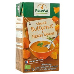 Primeal Suppe Butternusskürbis Süßkartoffel Bio (1 Liter)