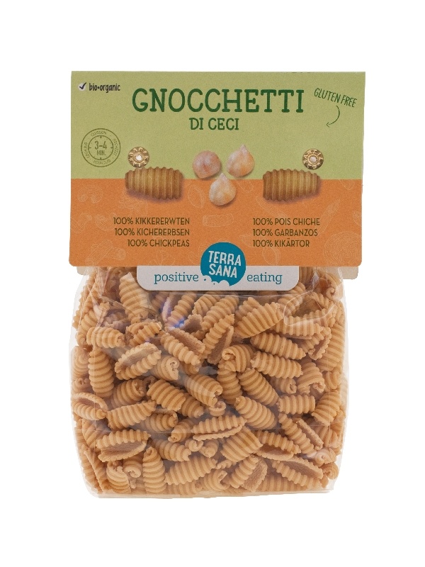 Terrasana Terrasana Gnocchetti di ceci 100% Kichererbsenmehl bio (250 gr)