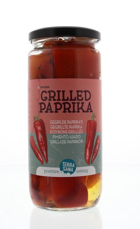 Terrasana Gegrillter Paprika bio (450 gr)