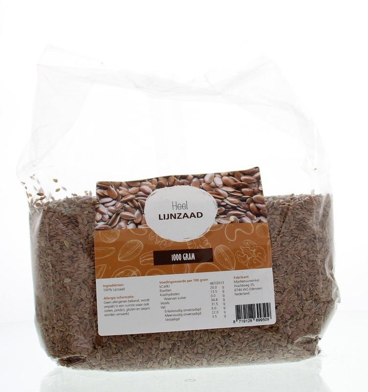 Mijnnatuurwinkel Mijnnatuurwinkel Leinsamen ganz (1 kg)