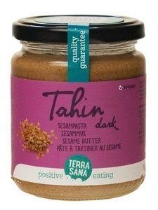 Terrasana Tahin braune Sesampaste ohne Salz Bio (250 gr)