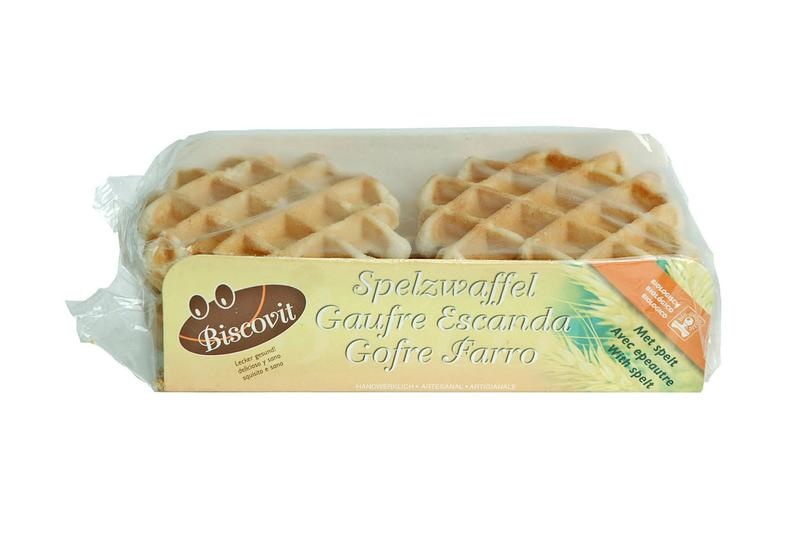 Biscovit Dinkelwaffel rund bio (150 gr)