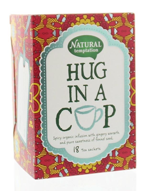 Nat Temptation Umarmung in einer Tasse Tee Öko Bio (18 Beutel)