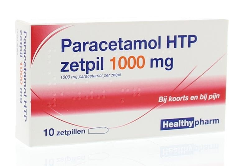 Healthypharm Paracetamol 1000 mg (10 Zäpfchen)