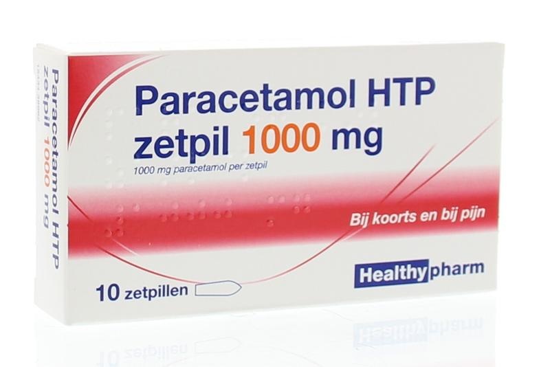 Healthypharm Healthypharm Paracetamol 1000 mg (10 Zäpfchen)
