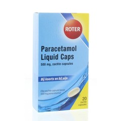 Roter Paracetamol 500 mg (20 Kapseln)