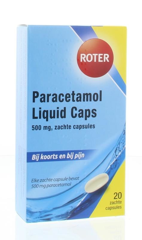 Roter Paracetamol 500 mg (20 Caps)