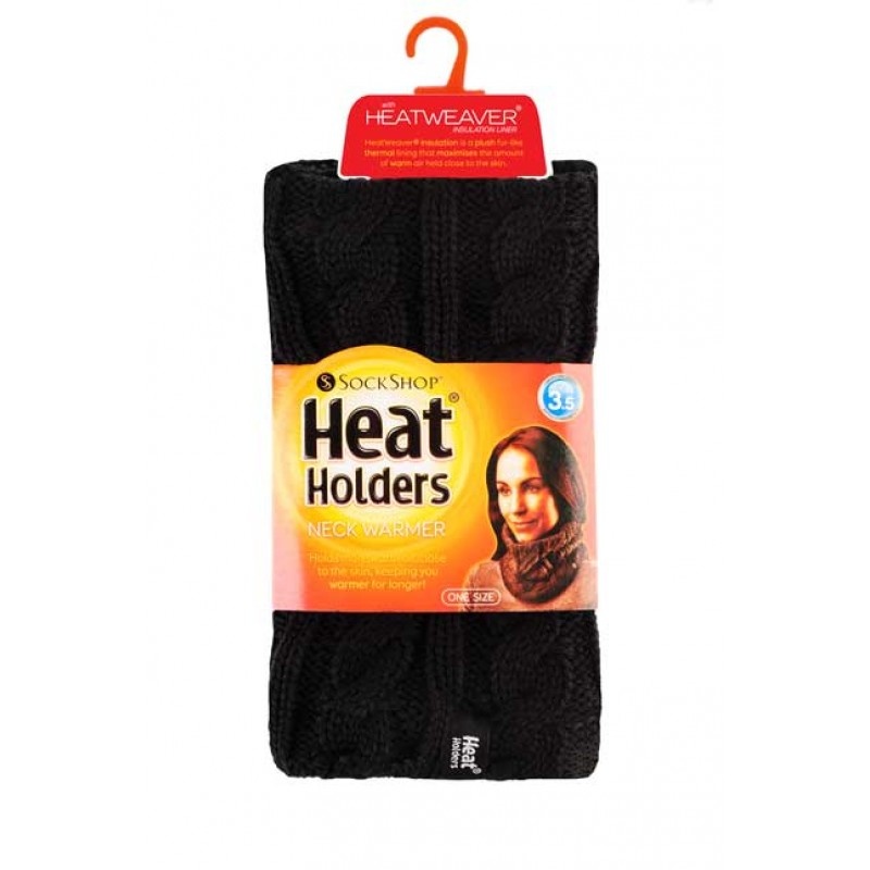 Heat Holders Damen Nackenwärmer schwarz (1 Stück)