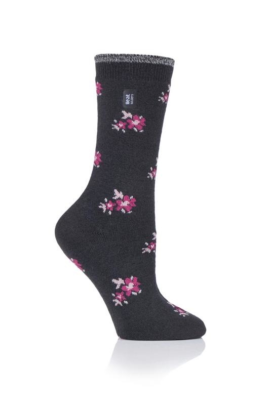 Heat Holders Heat Holders Damen Ultra Lite Socken Bellis Charcoal 4-8 (1 Paar)