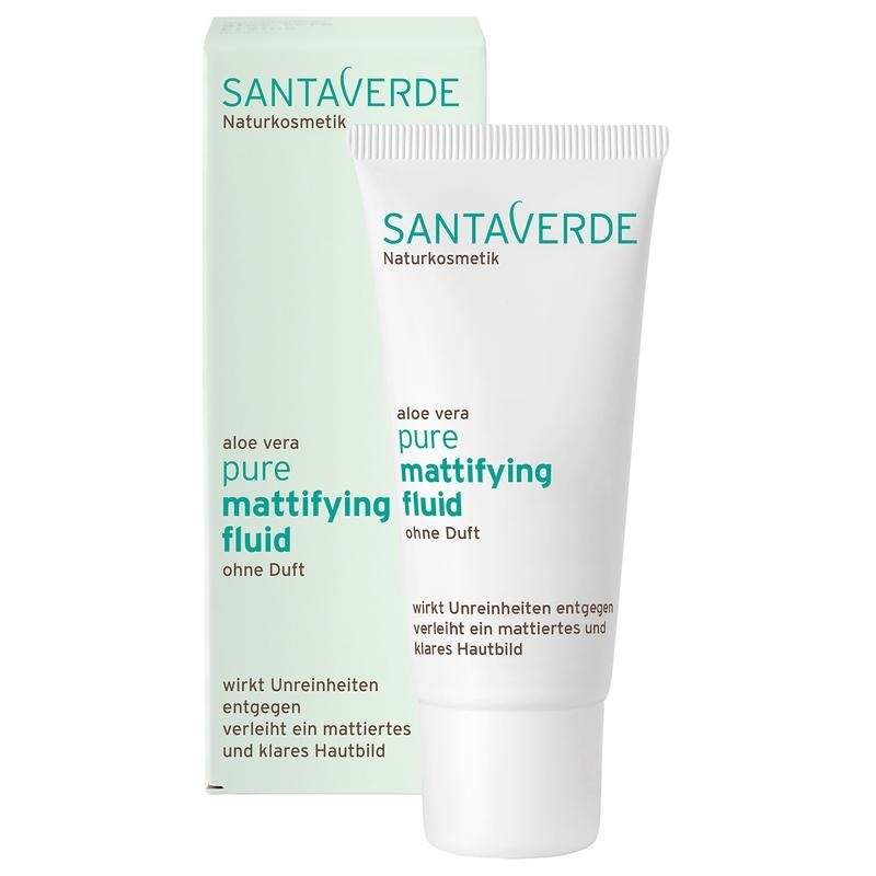 Santaverde Santaverde Reine mattierende Creme ohne Parfüm (30 ml)