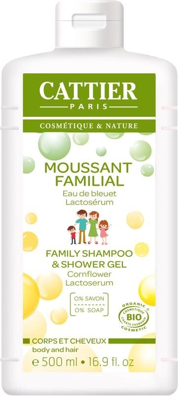 Cattier Cattier Familienshampoo und Duschgel (500 ml)