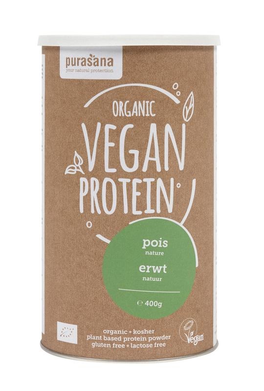 Purasana Purasana Veganes Erbsenprotein bio (400 gr)