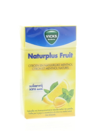 Vicks Zitronen-Menthol ohne Zucker (40 gr)