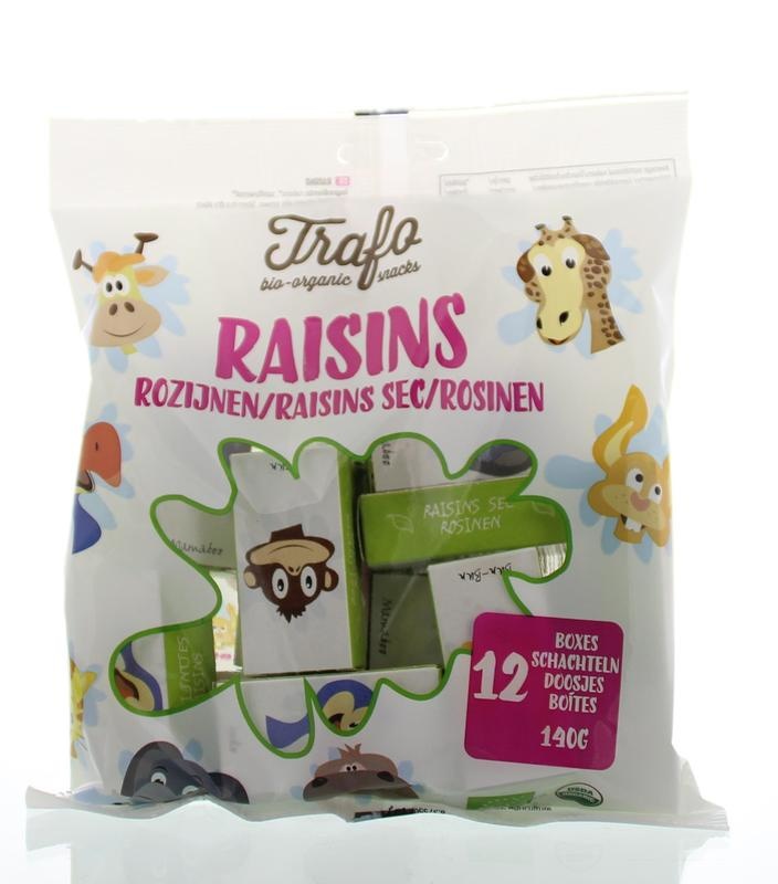 Trafo Rosinen Kinderbox Bio (140 gr)