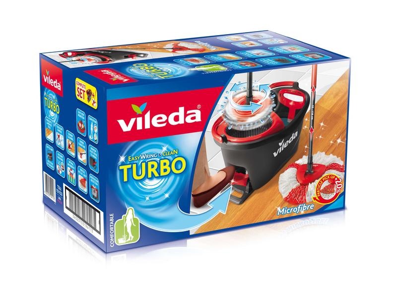 Vileda Vileda Easy Wring & Clean Turbo-Bodenreiniger (1 Stück)