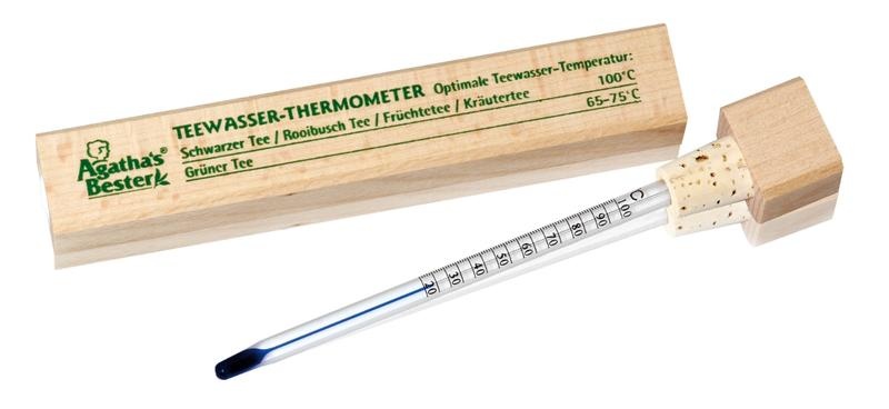 Agatha S bester Teewasserthermometer Holzkiste (1 Stück)