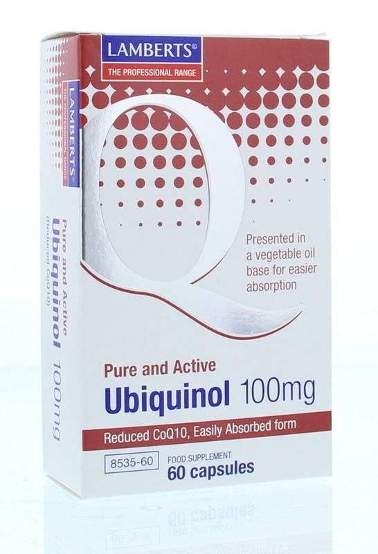 Lamberts Lamberts Ubiquinol (Q10) 100 mg 60 Kapseln