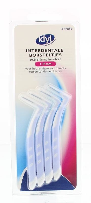 Idyl Interdentalbürste XL Griff 1,9 mm (4 Stück)