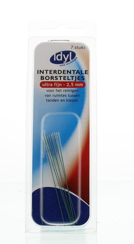Idyl Interdentalbürste ultrafein 2,5 mm (7 Stück)