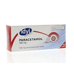 Idyl Paracetamol 500 mg (50 Tabletten)