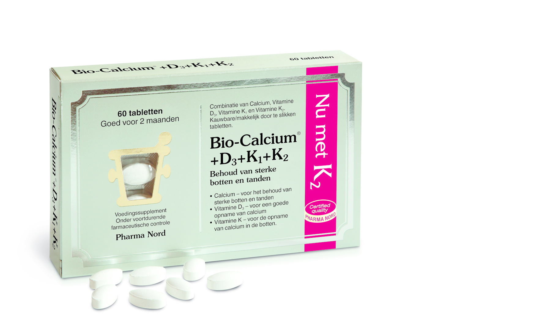 Pharma Nord Pharma Nord Bio-Kalzium & D3 & K1 & K2 (60 Tabletten)