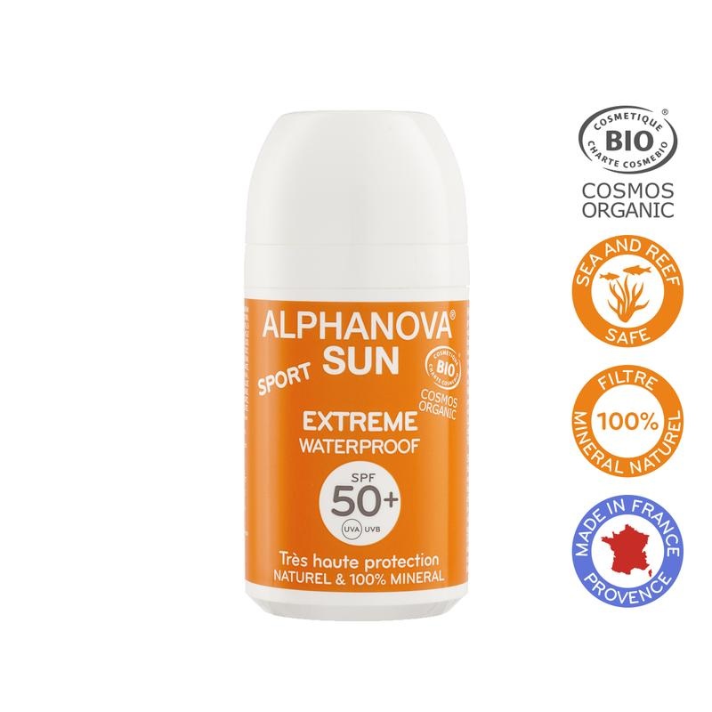Alphanova Sun Sun veganer Roll-On Sport SPF50 (50 gr)