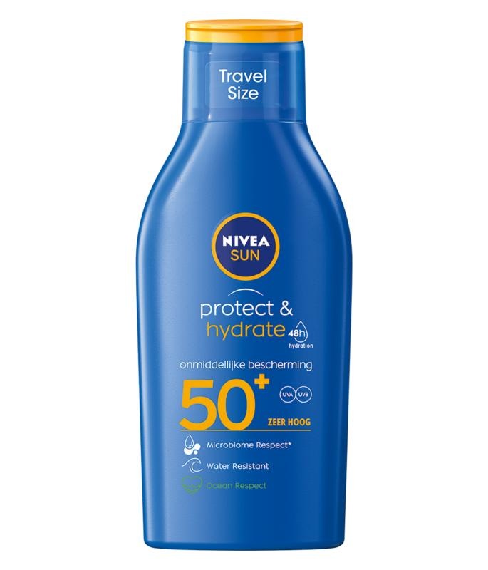 Nivea Sonnenschutz- und Feuchtigkeitsmilch SPF50+ (100 Ml)