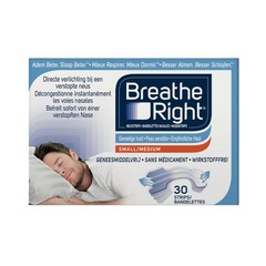 Breathe Right klar (30 Stück)