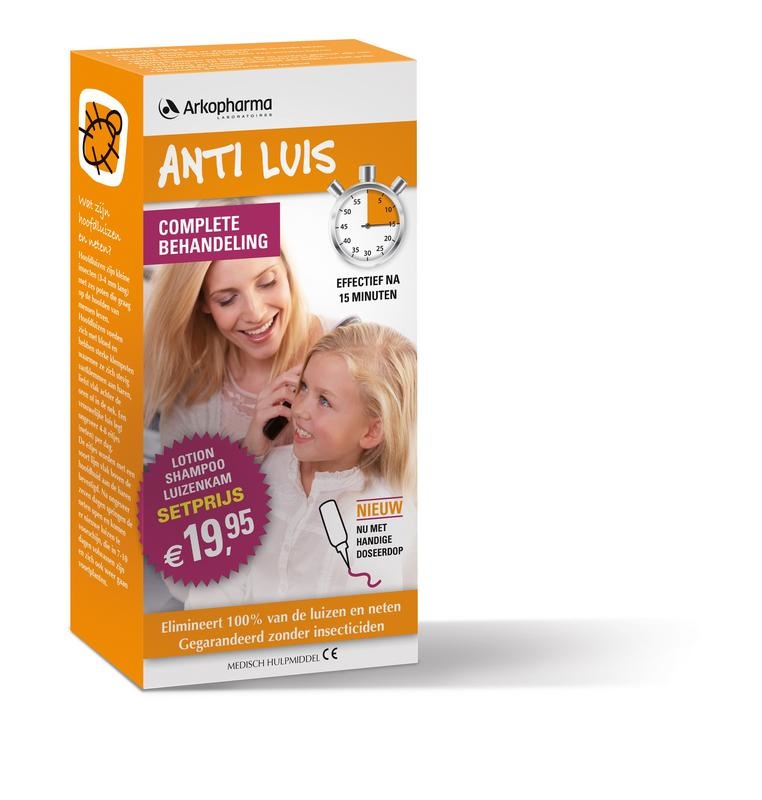 Anti Luis Lotion/Shampoo/Kamm (1 Set)