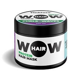Tinktura Wow Curls & Waves Haarmaske Keratin & Leinsamen-Gel (250 Ml)