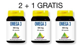 SNP Omega 3 500 mg Wirkung 2 + 1 (600 Caps)