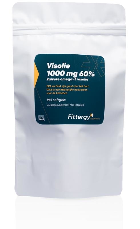 Fittergy Fittergy Fischöl 1000 mg 60 % Beutel (180 Weichkapseln)